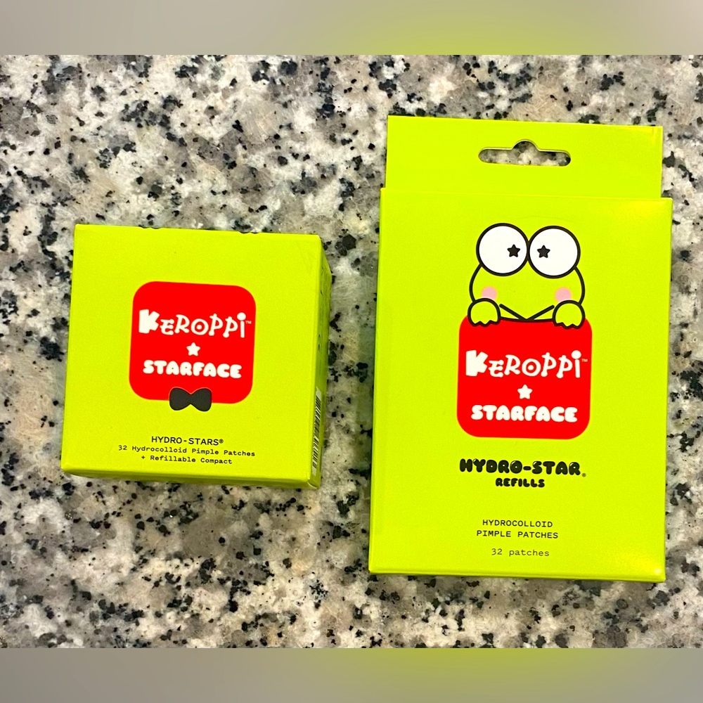 Keroppi X Starface Pimple Patches Hello Kitty and Friends Limited Edition NEW